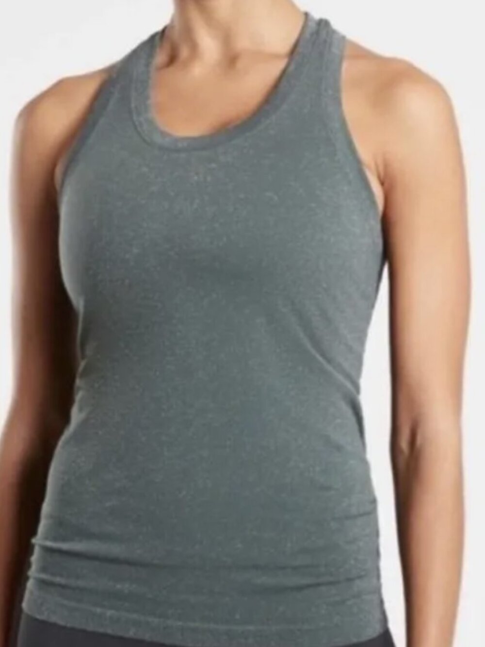 Athleta Momentum Shine Tank Bali Green Size S